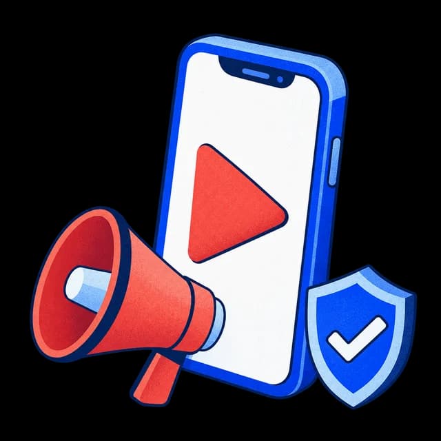 Điện thoại phát video cùng loa và khiên an toàn
